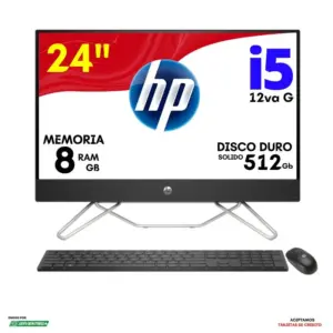 Computadora de escritorio Hp Aio 24-cb1028la I5-1235U Ssd 512 Gb Ram 8 Gb FreeDos |26LAS