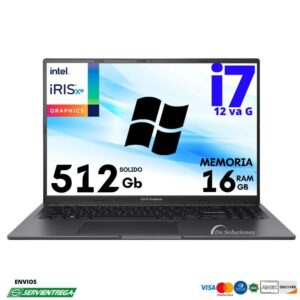 Laptop Asus VivoBook X1605ZA I7 12700H Ssd 512 Gb Ram 16 Gb 15.6" Win 11| ASUI701W