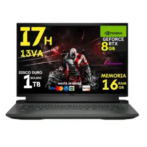 Laptop Dell G15 i7 13va 13650HX video dedicado RTX 4060 8 gb Ssd 1 Tb ram 16 gb | V1DELLG15