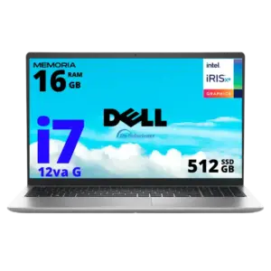 Laptop Dell Inspiron 3520 i7 12va generación SSD 512 gb Ram 16 Gb 15.6" Ubuntu | 71s
