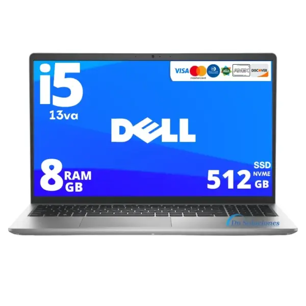 Laptop Dell Inspiron 3530 Intel Core I5 13va | Ssd 512 Gb | Memoria RAM 8 Gb | 15.6" Español | 100s