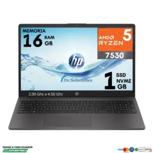 Laptop Hp 250 G10 Ryzen 5 7530U ssd 1000 Gb Memoria Ram 16 Gb FreeDos | 32s
