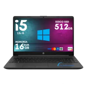 Laptop Hp 250 G9 Core i5 12va Ssd 512 Gb Memoria Ram 16 Gb 15.6" Windows 11 | 45w
