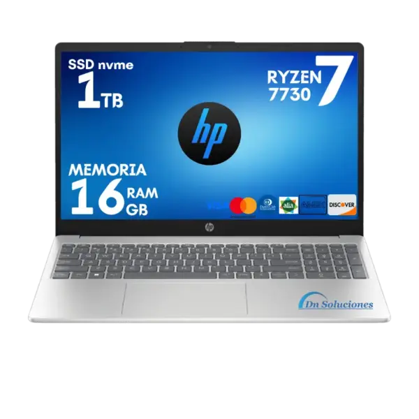 Laptop HP AMD Ryzen 7730u Ssd 1 Tb Memoria Ram 32 Gb 15.6″ FreeDos | 67s