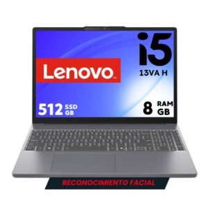 Laptop Lenovo ideaPad Slim 3 Core i5 13va G Ssd 512 Gb Ram 8 Gb 15.6" SIN ISO | 127ID