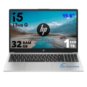 Laptop Hp Core i5 13va SSD 1 Tb Ram 16 Gb 15.6" teclado español Freedos | 47si5