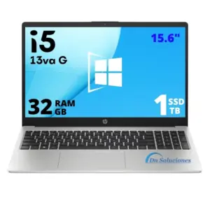 Laptop Hp Core i5 13va SSD 1 Tb Ram 16 Gb 15.6" teclado español Win11 | 47wi5