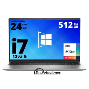 Laptop Dell Intel Core i7 12va Generación |  Ram 24 Gb - SSD 512 Gb | Oferta especial | 72W