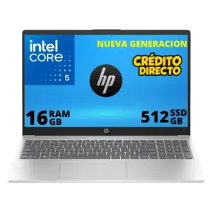 Laptop HP 250R G10 Core 5 120U | 16GB RAM | 512GB SSD | Poder en tus manos | HP15S