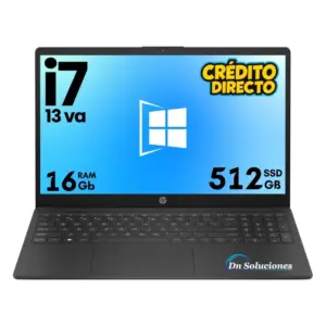 Laptop HP Core i7 13va generación con Windows 11 PRO | PODER EN TUS MANOS | Hi713W