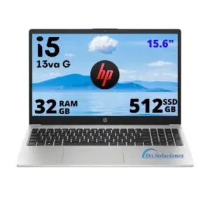 Laptop HP 250 G10 Core i5 13va | RAM 32GB | SSD 512GB - Ecuador | Freedos | 46si5