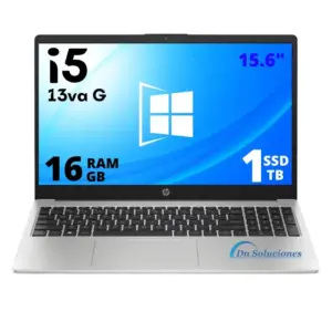 Laptop Hp Core i5 13va SSD 1 Tb Ram 16 Gb 15.6" teclado español Win11 | 47wi5