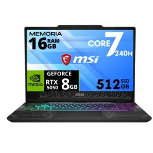 🔥 **EXCLUSIVO** Laptop MSI Cyborg 15 | Con la NVIDIA RTX 5050 (Next-Gen) | Core 7 240H | Ecuador Tumbaco