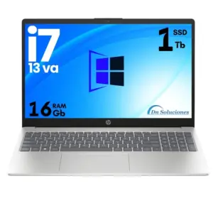 Laptop HP Core i7 13va Win 11| RAM 16GB | SSD 1 TB | Oferta con el mejor rendimiento | +63w