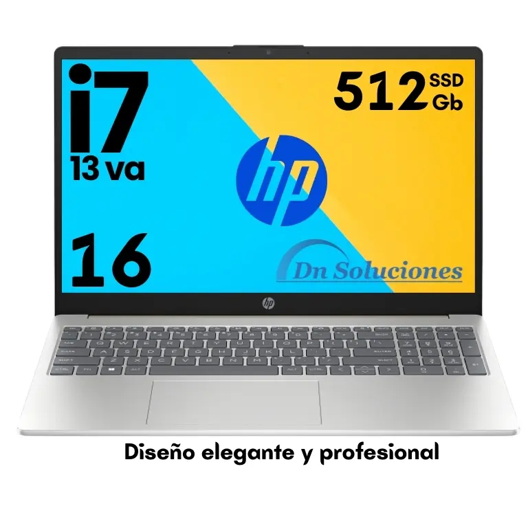 Laptop HP Core i7 13va | SSD 512GB | RAM 16GB | Dorado Ecuador | el mejor rendimiento | +60s