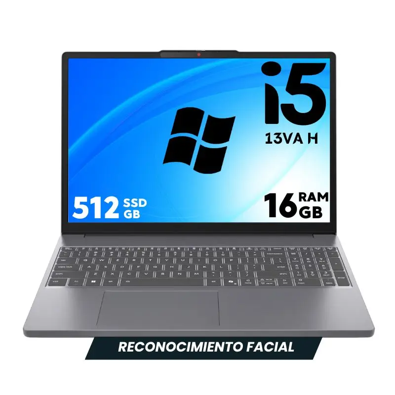 Laptop Lenovo ideaPad Slim 3 Core i5 13va G Ssd 512 Gb Ram 16 Gb 15.6" Windows 11 | 127WID