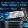 HP Disco sólido 512GB 2280 | SSD NVMe M.2 512GB Intel Ecuador Quito Tumbaco - Imagen 4