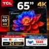 Televisor TCL 65” 4K Quito | TV TCL 65P6K Precio Quito Tumbaco