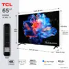 Televisor TCL 65” 4K Quito | TV TCL 65P6K Precio Quito Tumbaco - Imagen 2